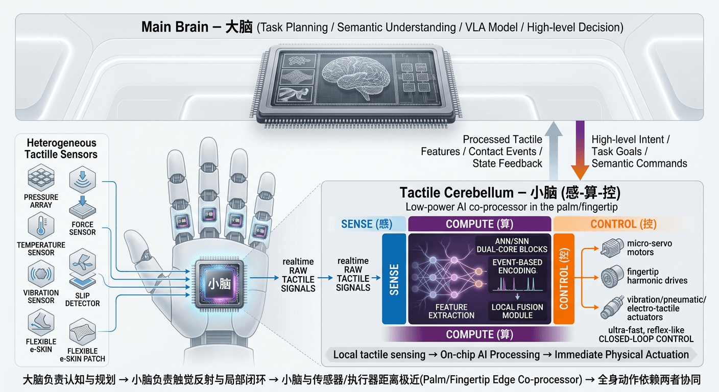 触觉闭环应用概念图